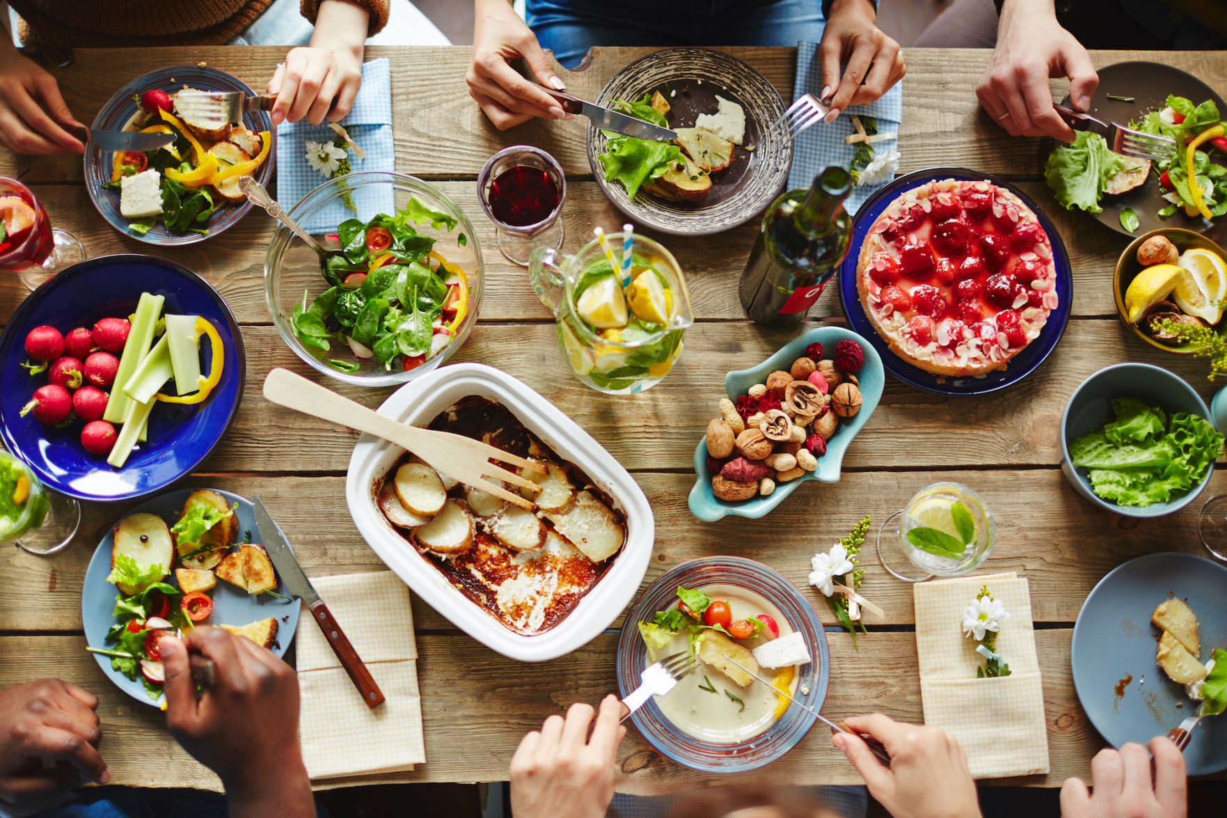 table food feast